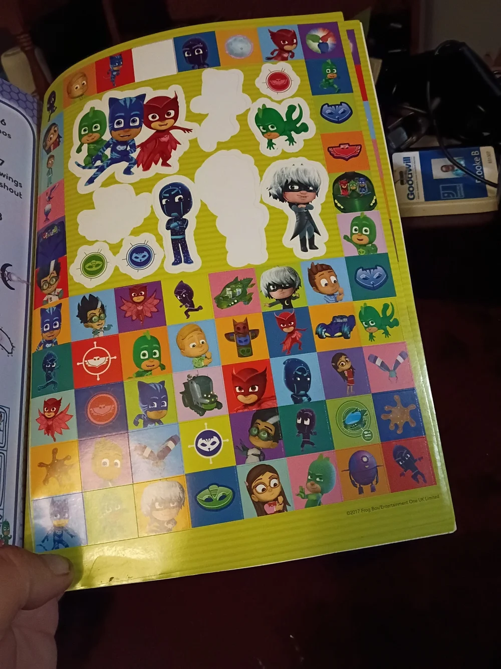 Pj Masks Super Sticker Activity Book